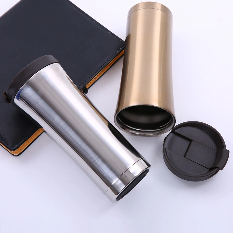 500ml Stainless Steel Vacuum Insulated Thermo Mug with Lid